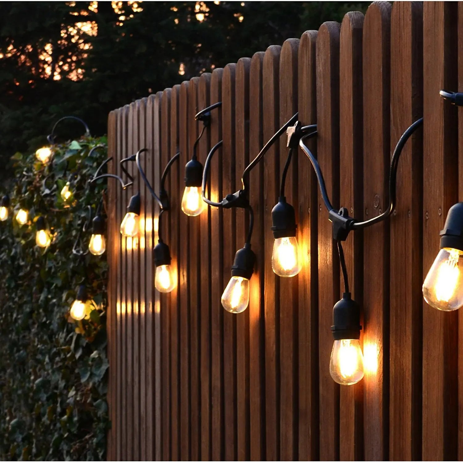 guirlande lumineuse connectable LED étanche pour jardin et événements - vue 9 sur 8