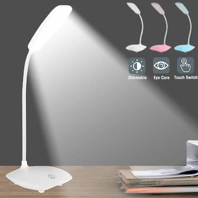 Lampe de bureau LED pliable et tactile