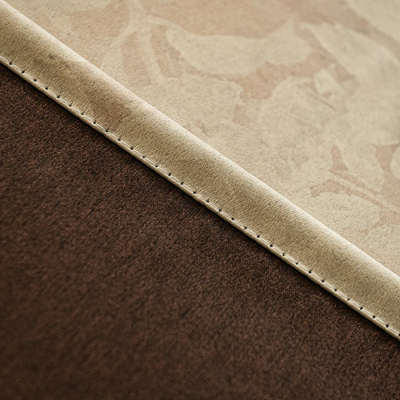 Rideau occultant style français floral pour salon chambre