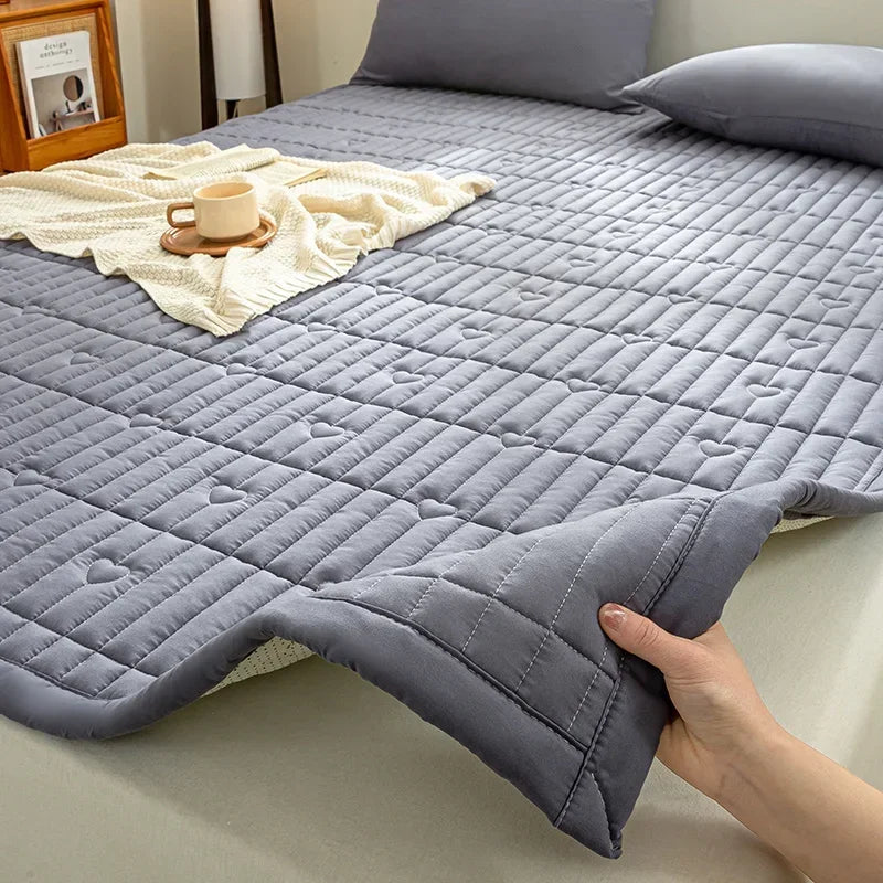 matelas matelassé romantique avec protection de lit doux et confortable