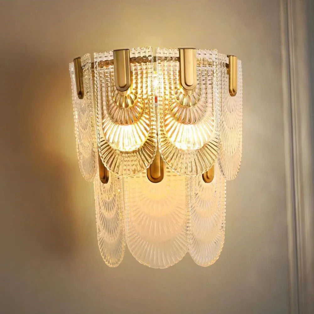 applique murale en verre design pour décoration intérieure moderne - vue 3 sur 12