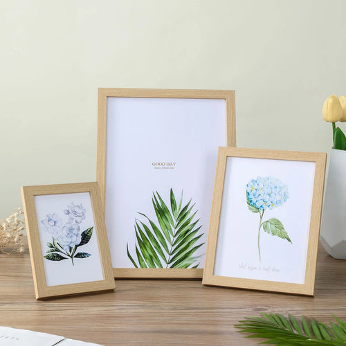 cadre photo en bois à suspendre pour décor et souvenirs - vue 2 sur 11