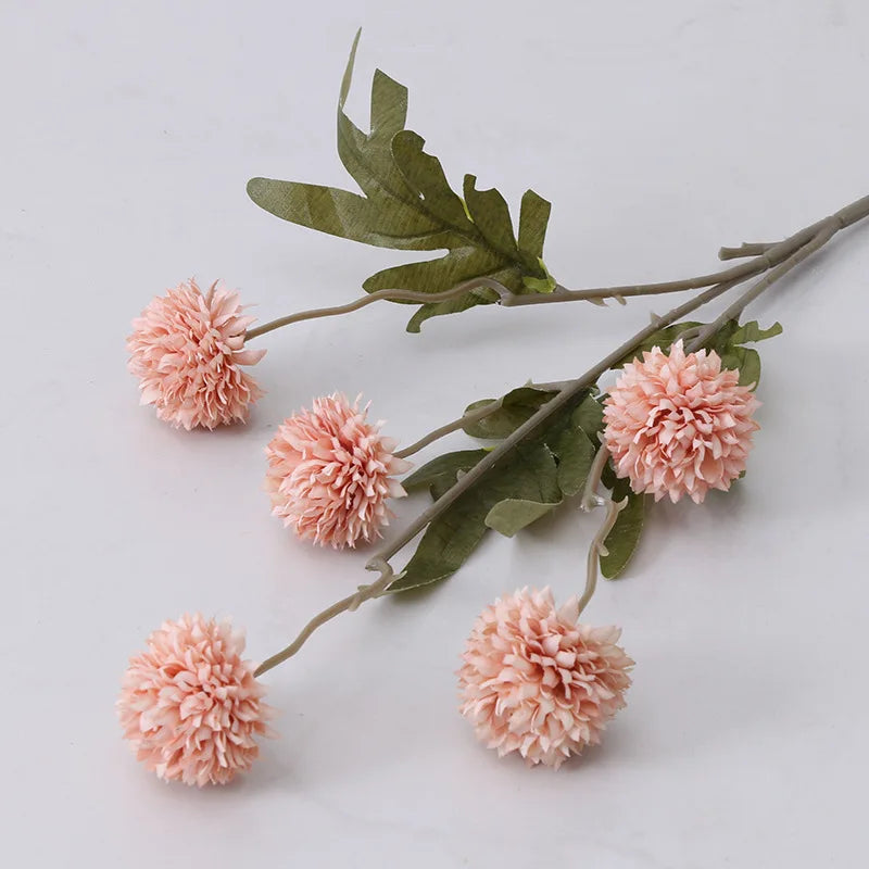 fleurs artificielles pissenlit décoration mariage bouquet cadeau saint-valentin - vue 10 sur 15