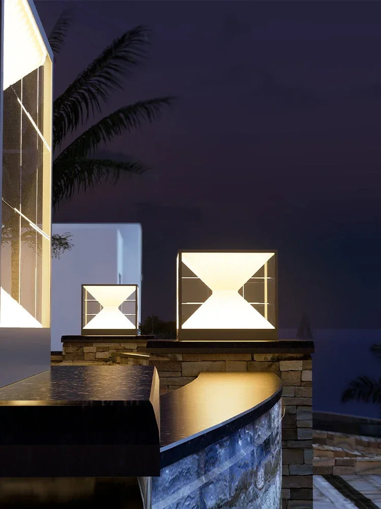 lampes solaires à led pour décoration extérieure de jardin - vue 3 sur 7