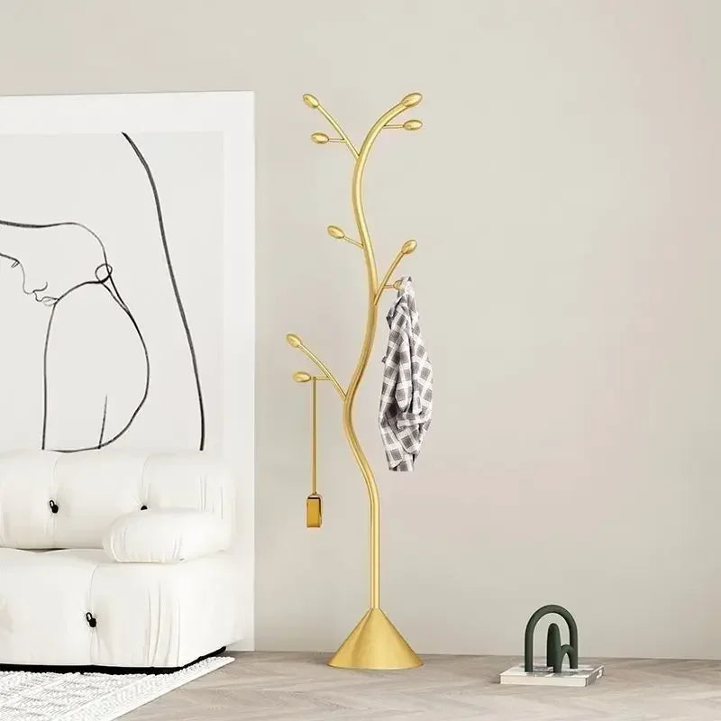 etagère moderne pour vêtements au style industriel élégant - vue 9 sur 10
