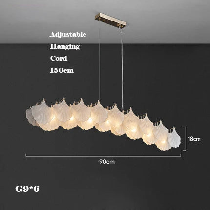 lustre en verre minimaliste rétro pour une décoration élégante - vue 11 sur 11