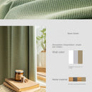 Rideau occultant moderne minimaliste pour salon et chambre