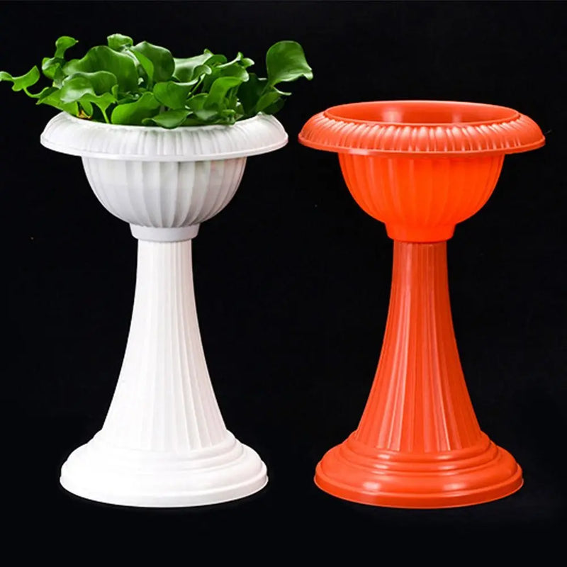 pot de fleurs romain en plastique style rétro romantique pour événements