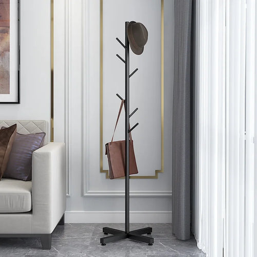 porte-manteau de luxe avec 8 crochets pour vêtements et accessoires - vue 4 sur 9