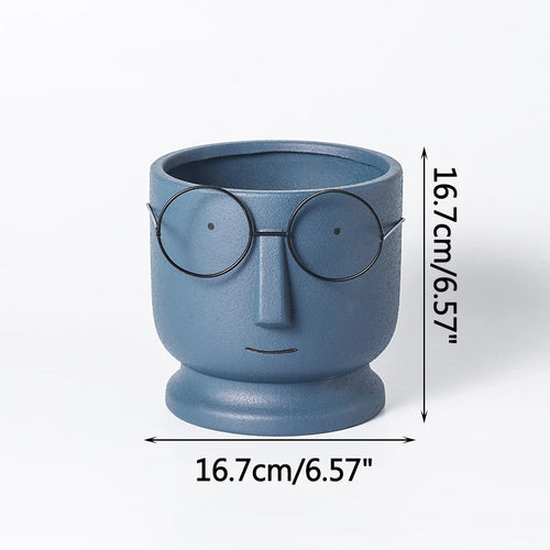 pot à fleurs en céramique mignon design nordique intérieur - vue 20 sur 22