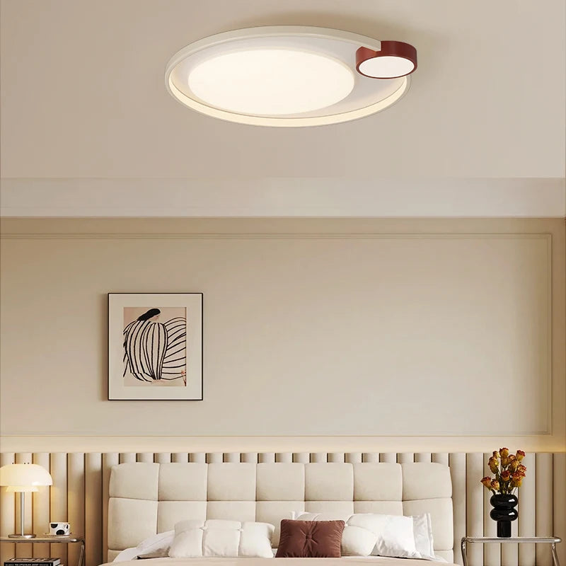 Plafonniers carrés ronds simples chambre LED éclairage intérieur moderne couloir nordique étude cuisine salle à manger lumière