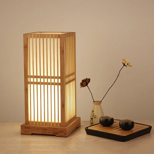 Lampe de Table japonaise Tatami Club Zen