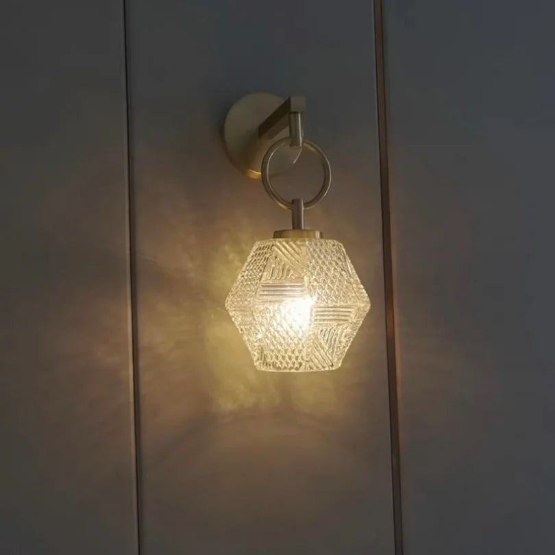 Applique murale en verre pour chambre à coucher - vue 4 sur 11