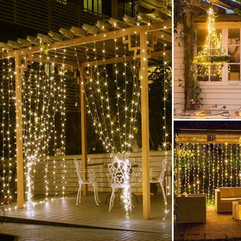 guirlande lumineuse LED pour Noël mariage et fêtes - vue 5 sur 6
