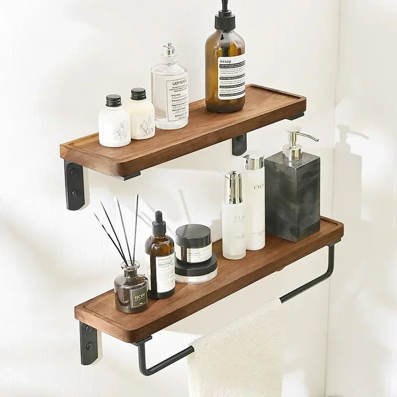 ensemble de quincaillerie en bois pour salle de bain - vue 4 sur 18