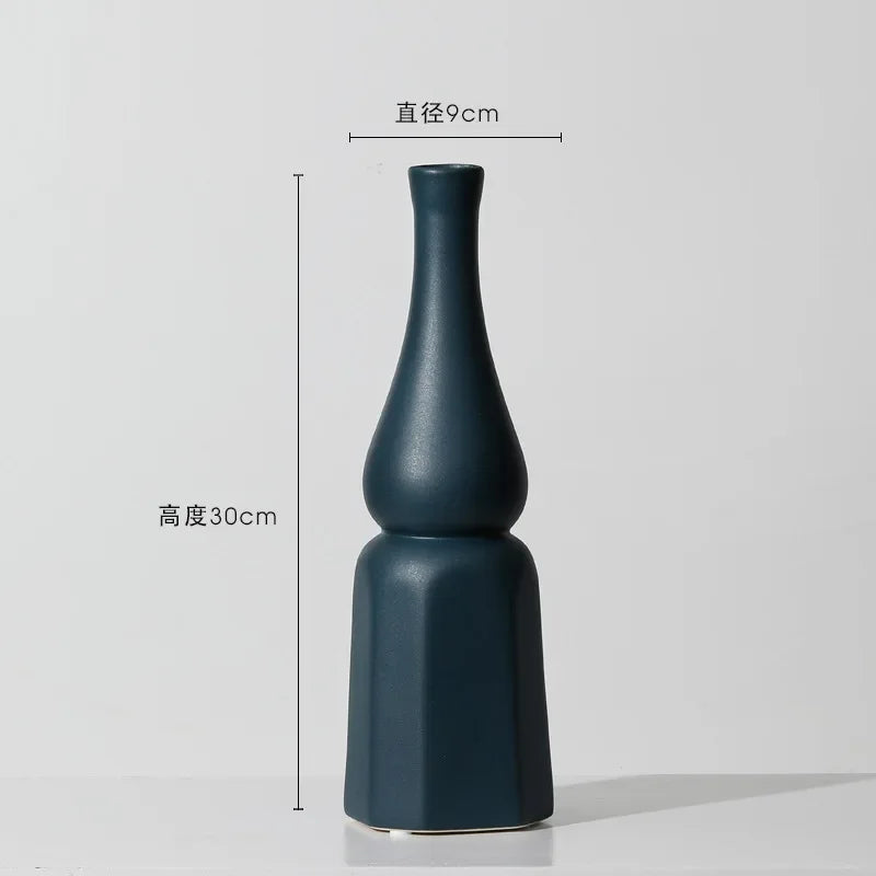 vase en céramique nordique pour décoration intérieure ou cadeau - vue 7 sur 12