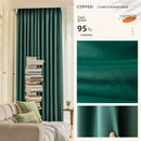 Rideau moderne plissé occultant luxe pour salon chambre