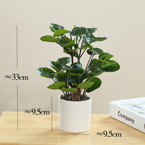 plante artificielle en pot bambou monstera pour décor bureau et maison - vue 3 sur 14
