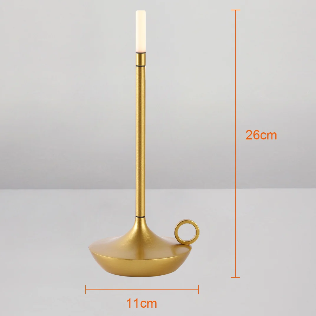 Lampe de table résidentielle LED rechargeable par usb - vue 4 sur 8