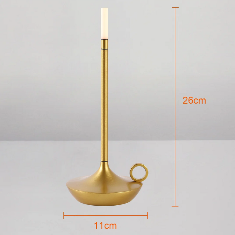 Lampe de table résidentielle LED rechargeable par usb
