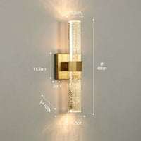 Applique murale luxe chambre veilleuse allée minimaliste