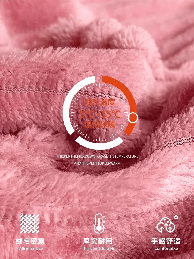 housse de couette velours épaisse chaude pour lit double