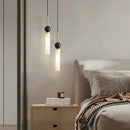 suspension en marbre naturel avec cordon réglable nouvelle collection
