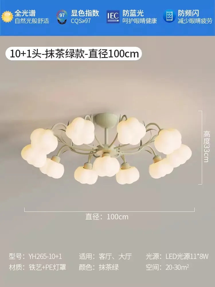 plafonnier nordique personnalisé pour chambre enfant lumineuse et colorée - vue 7 sur 12