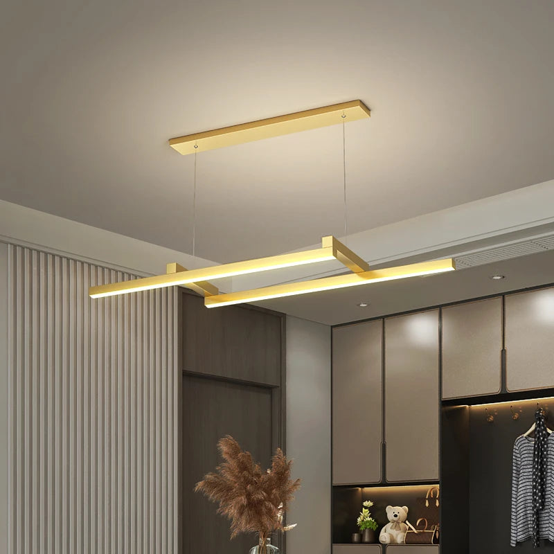 lampe led moderne lustre géométrique nordique designer bar