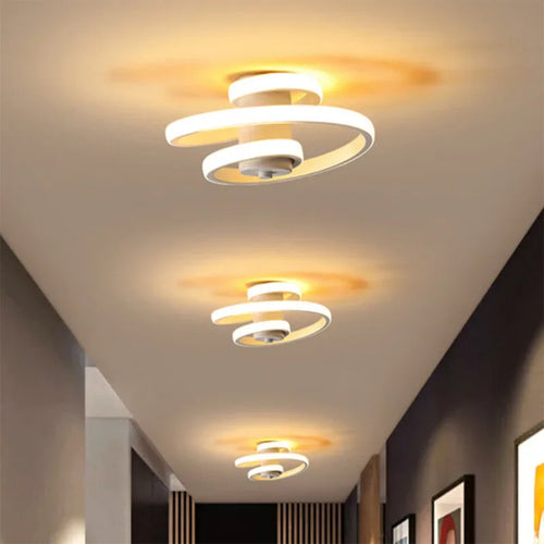 plafonnier à led moderne pour éclairage intérieur design - vue 2 sur 8