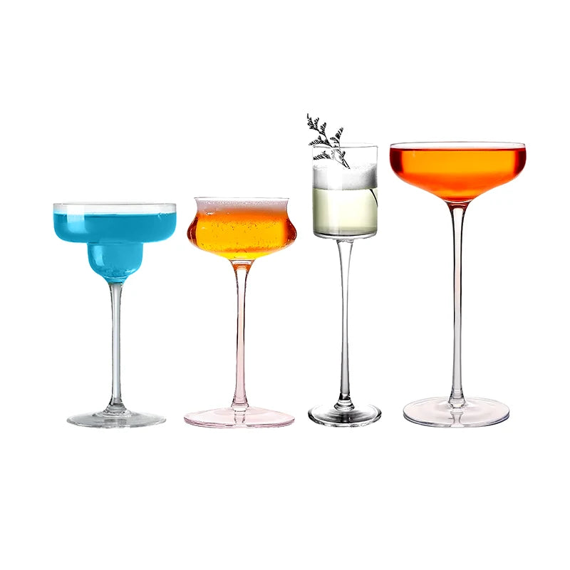 Verre à cocktail élégant style margarita transparent fête
