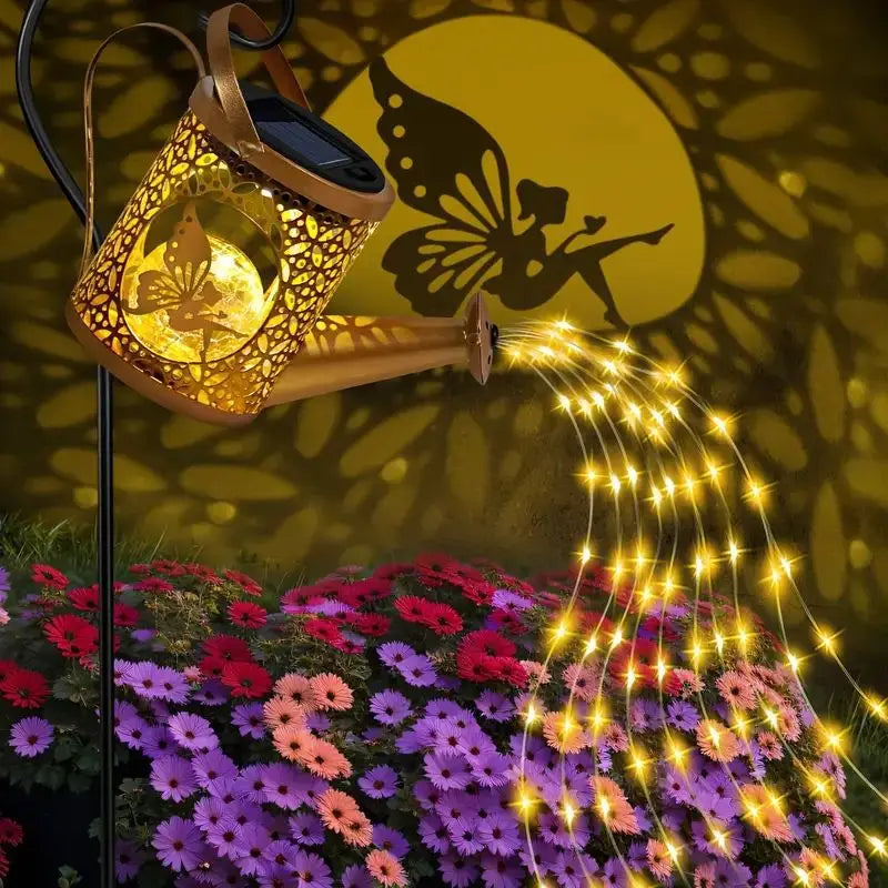 Lampe Solaire Arrosoir Hsthe Sea - Lumière Chaude Pour Décoration Jardin, IP65 - 22x12x16 Cm