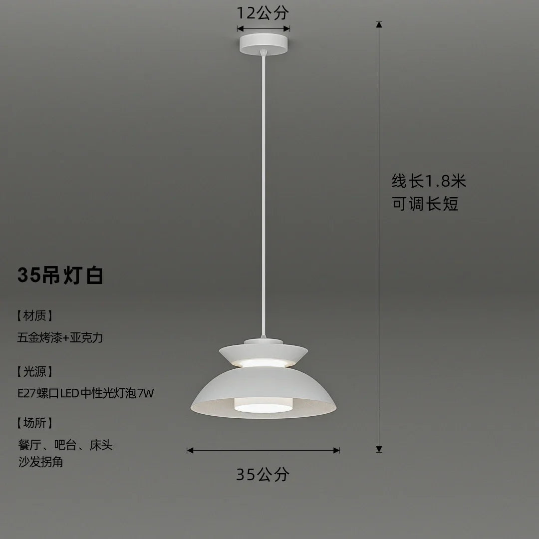 suspension moderne design danois wabi-sabi pour espaces contemporains - vue 6 sur 11