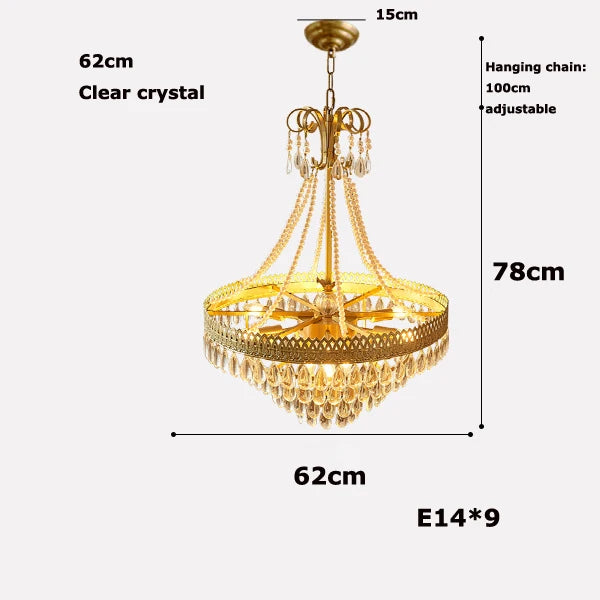 lustre à led cristal en forme de goutte d'eau 2024 pour éclairage élégant - vue 8 sur 14