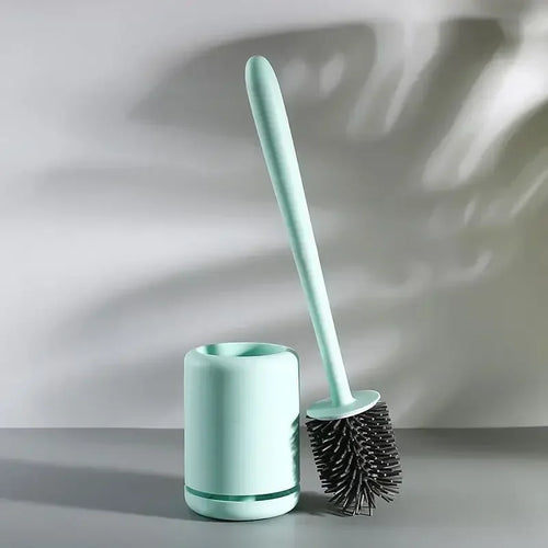 brosse suspendue en silicone avec long manche et support de séchage rapide - vue 2 sur 7