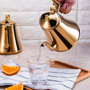 bouilloire inox avec infuseur amovible tous feux 2l