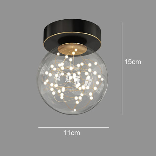 plafonnier led nordique pour éclairage et décoration intérieure - vue 11 sur 16