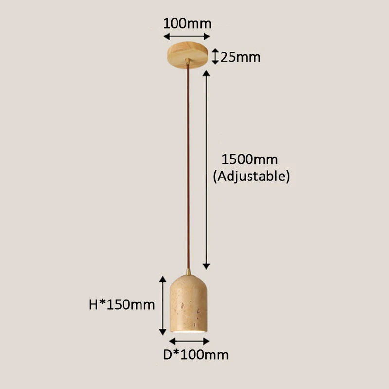 Lampe Japonaise Nordique Créative Rétro Suspendue - vue 7 sur 7