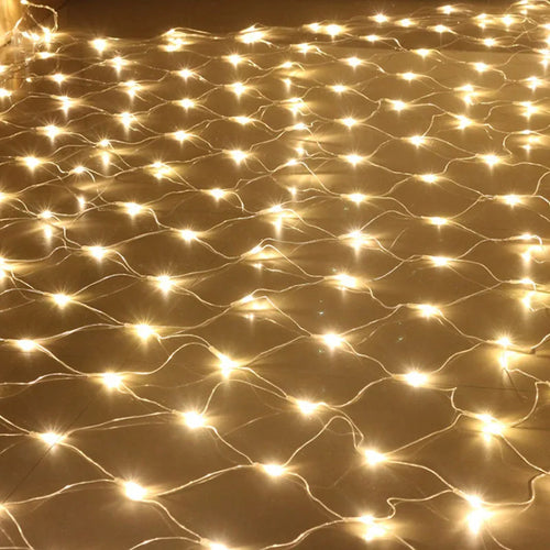 guirlande lumineuse de noël à led solaire pour décoration festive - vue 4 sur 9