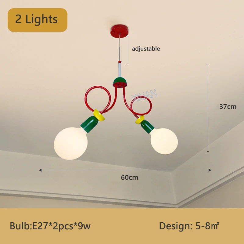 lustre memphis design classique pour hôtel et restaurant - vue 8 sur 9