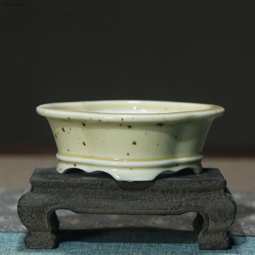 pot de fleur créatif en céramique émaillée pour décoration intérieure - vue 14 sur 14
