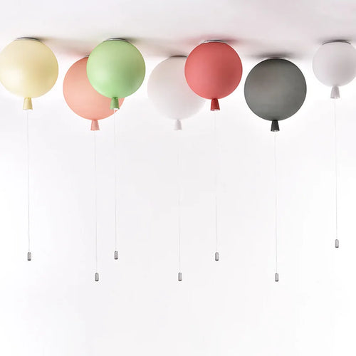plafonnier led en forme de ballon nordique décoratif idéal pour enfants