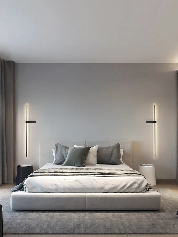 applique murale minimaliste moderne pour ligne de fond télévision - vue 4 sur 8