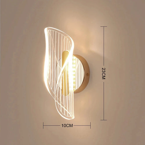 luxe acrylique applique murale led appliques murales