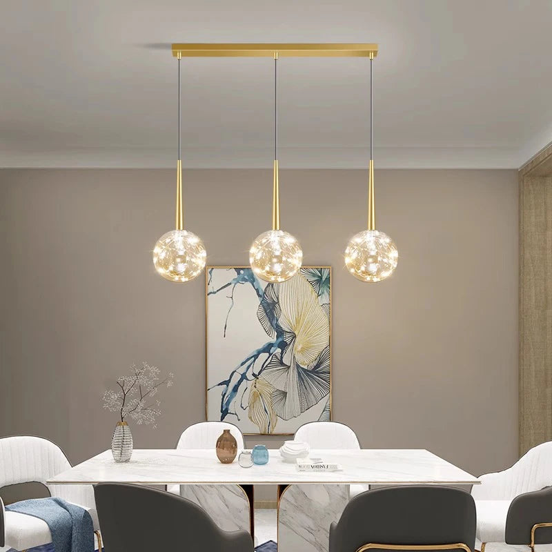 lustre nordique suspension éclairage intérieur décoration maison