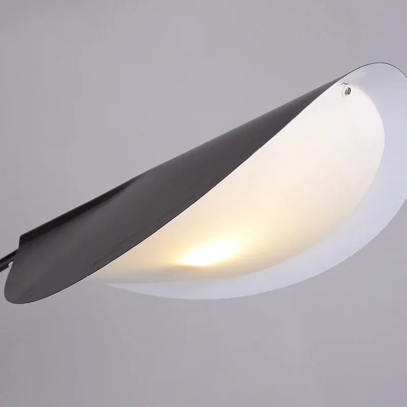 Nordique Noir Parabolique LAMPADAIRE LED Chambre Chevet Étude Lampe de Lecture Créative Salon Décoration Éclairage D'ambiance