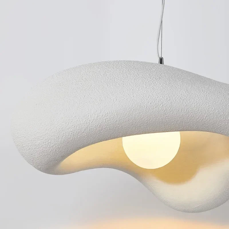 lustre nordique wabi-sabi pour restaurant et salle à manger - vue 7 sur 11