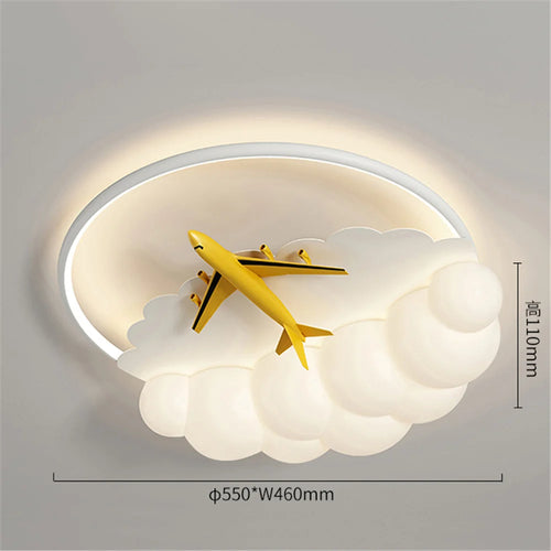 plafonnier led créatif en acrylique pour décoration enfant - vue 7 sur 9