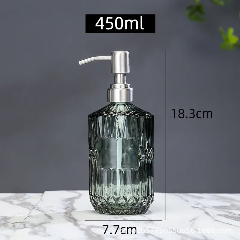 nouveau flacon en verre pour shampoing et désinfectant mains - vue 18 sur 20