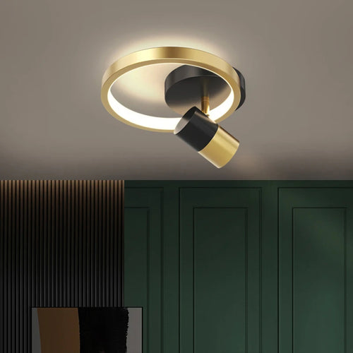 plafonnier led moderne nordique chic pour décoration intérieure - vue 2 sur 9